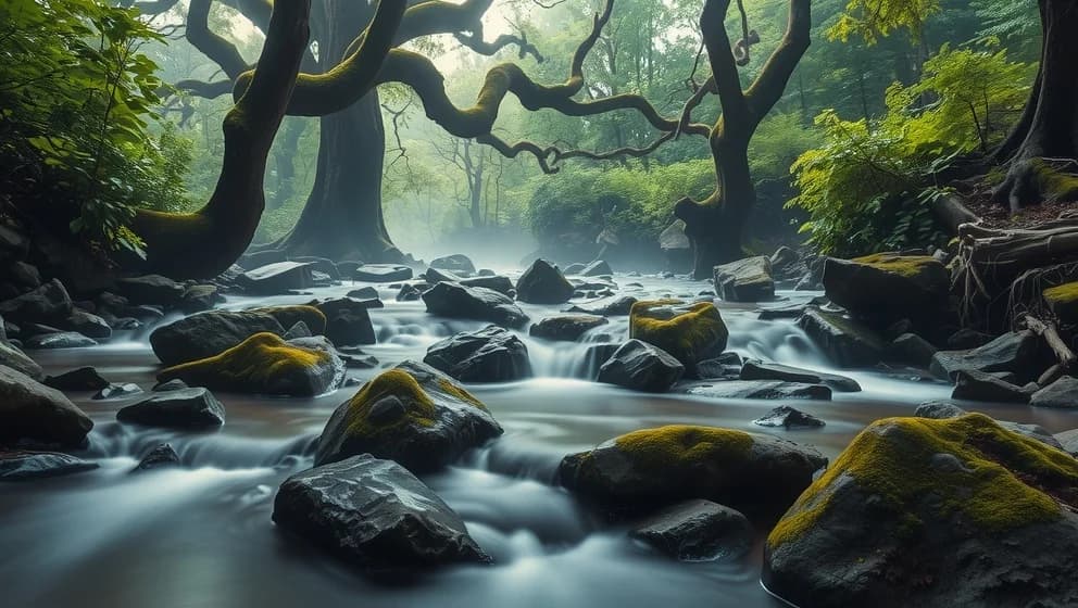 Hem till Midgård Stream och dess naturskatter