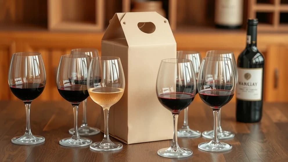 Hur många glas vin finns i en box