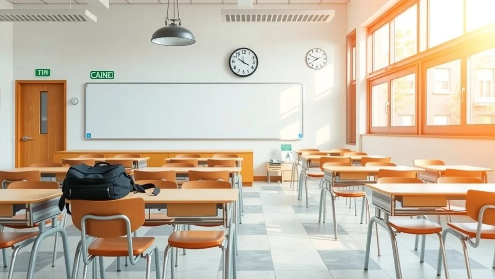 Hur många timmar går man i skolan varje dag