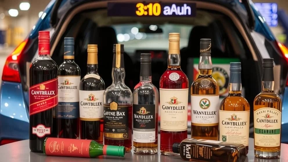 Hur mycket sprit får du ta med från Tyskland