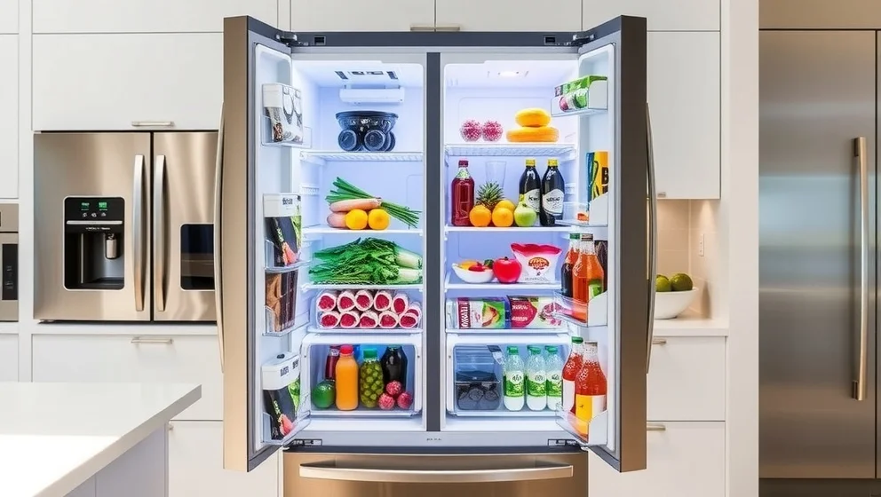 Samsung Kyl Frys Side by Side jämförelse